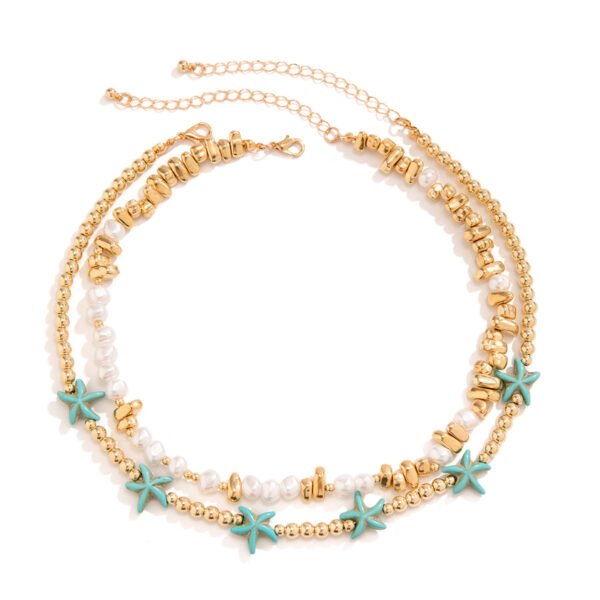 Starfish Shell Necklace For Women Necklace