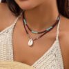 Starfish Shell Necklace For Women Necklace