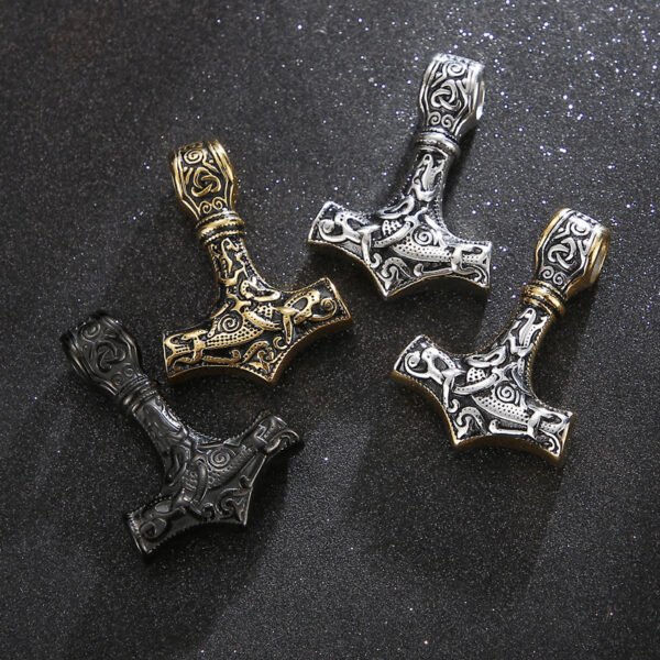 Men's Titanium Steel Skull Necklace