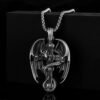 Men's Stainless Steel Retro Pendant Sweater Chain