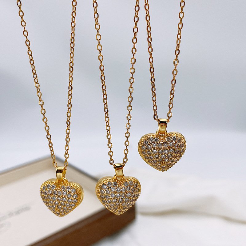 0c7ba5d5-7dd1-4b84-8b5c-2c3d8195d973.jpg Xiaohongshu New Loving Heart Zircon Necklace For Women
