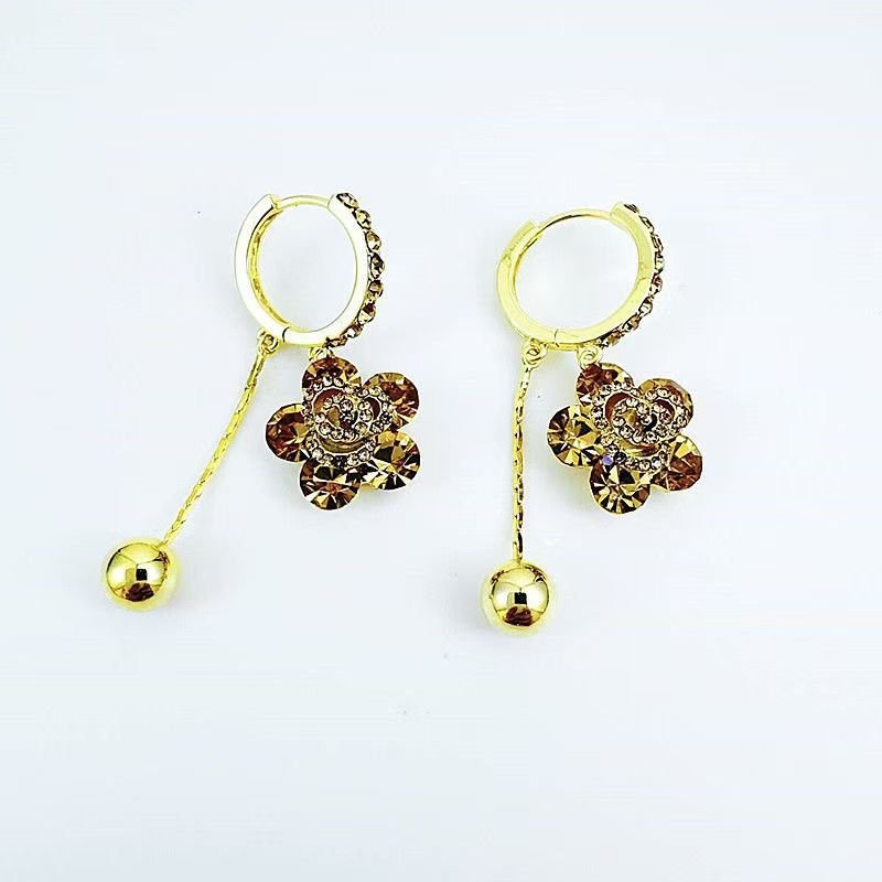 0d0f8a2d-e6f3-477d-98e8-48e1bfe7b4fc.jpg Brown Crystal Rose Earrings For Women