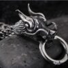 Men's Domineering Double Dragon Bracelet
