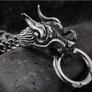 Men's Domineering Double Dragon Bracelet