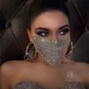 Explosive Metal  Jewelry Mask