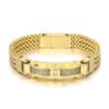 Fashion Creative New Gold Stainless Steel Men's Bracelet