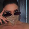 Explosive Metal  Jewelry Mask