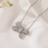 Women's Fashionable Elegant Bow Pendant Necklace