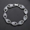 Fashion Ladies Copper Inlaid Zirconium Bracelet Bracelet