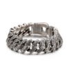 Exaggerated Wide Personality Retro Pattern Stainless Steel Bracelet