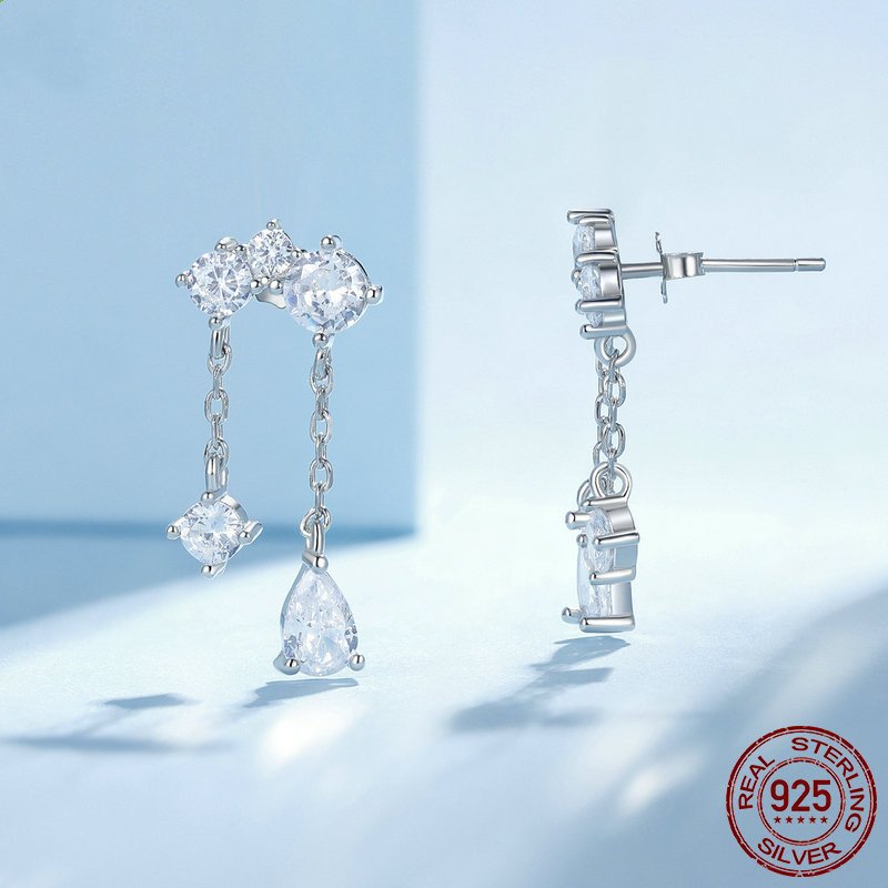 17a3983d-ecc4-4aac-8750-bf4531ed7ded.jpg S925 Silver Drop Zircon Delicate Sparkle Earrings