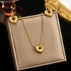 Lxalry 18K Gold Plated Jewelry Set Mirror Polished Handmade Luxury Gift Band