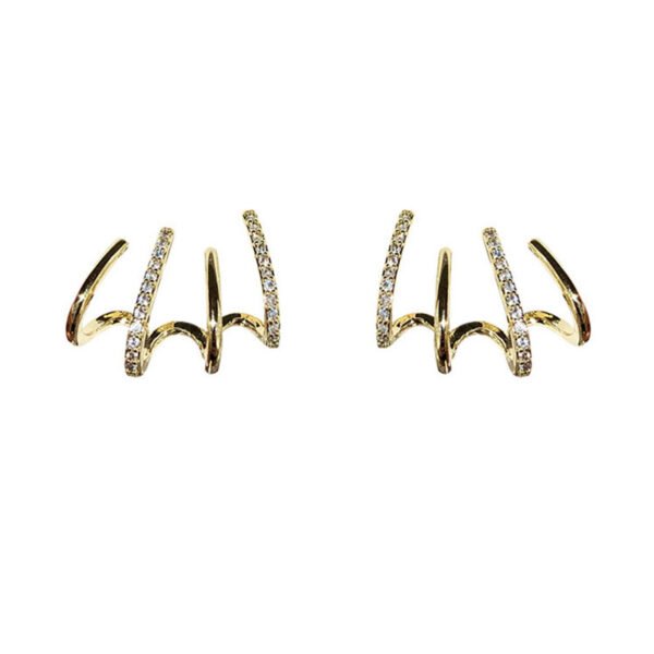26e5ca75-8d37-43a8-bbd8-dbd6d8ca1069.jpg S925 Silver Needle Four-prong Zircon Inlaid Earrings