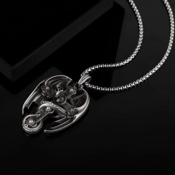 2b01f3b0-132f-422f-8231-9f80e3ca9416.jpg Men's Stainless Steel Retro Pendant Sweater Chain