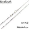 Stainless Steel Cross Shelf Skull Pendant Necklace