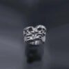 Europe And America Creative Dark Retro Butterfly Ring Fashion Hip Hop