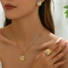 Women's Simple Fashion Diamond Necklace Suit