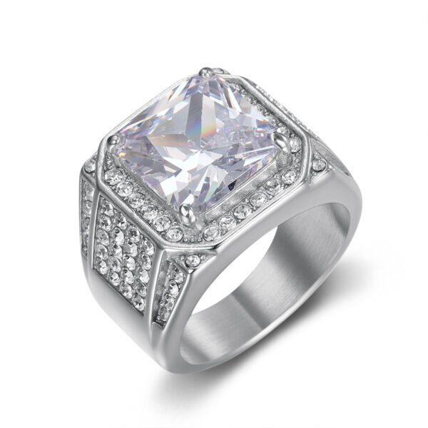 4a22cbfe-4f09-4867-9b6f-7cf9eca0d2ce.jpg 316 Stainless Steel Gold-plated Full Diamond Luxury Inlaid 3A Zircon Hip Hop Men's Ring