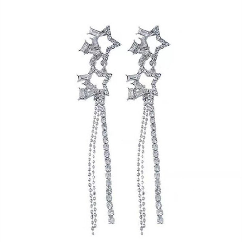 4d3fbfeb-60bd-4639-83e8-fc55fa11ffcd.jpg XINGX Water Drop Tassel Earrings Earrings Simple