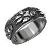 Fashion Vintage Titanium Steel Ring