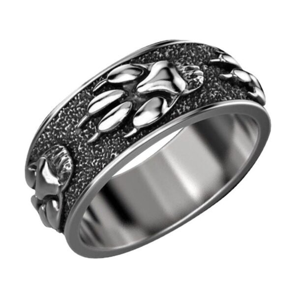 Fashion Vintage Titanium Steel Ring