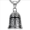 Stainless Steel Motorcycle Style Men's Pendant Feather Wings
