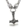 Men's Titanium Steel Skull Necklace