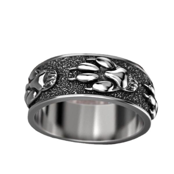 Fashion Vintage Titanium Steel Ring