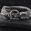 Men's Domineering Double Dragon Bracelet