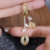 Temperament Socialite Hollow Fringe Earring Girl