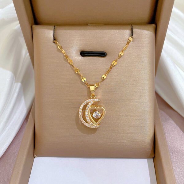 5af56c6a-2d48-4b7e-8997-849664cf4613.jpg Stainless Steel Starry Sky Planet Astronaut Necklace For Women Light Luxurious Temperament Star Metal Chain Jewelry Gift