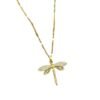 Women's Fashion Skein Empty Dragonfly Necklace