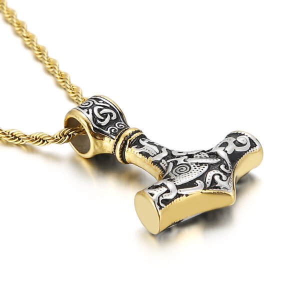 Men's Titanium Steel Skull Necklace