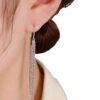 Starry Long Fringe Earrings Women's Anti-lost