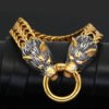 Hip-hop Style Domineering Wolf Head Stainless Steel Men's Bracelet
