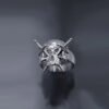 Europe And America Creative Dark Retro Butterfly Ring Fashion Hip Hop