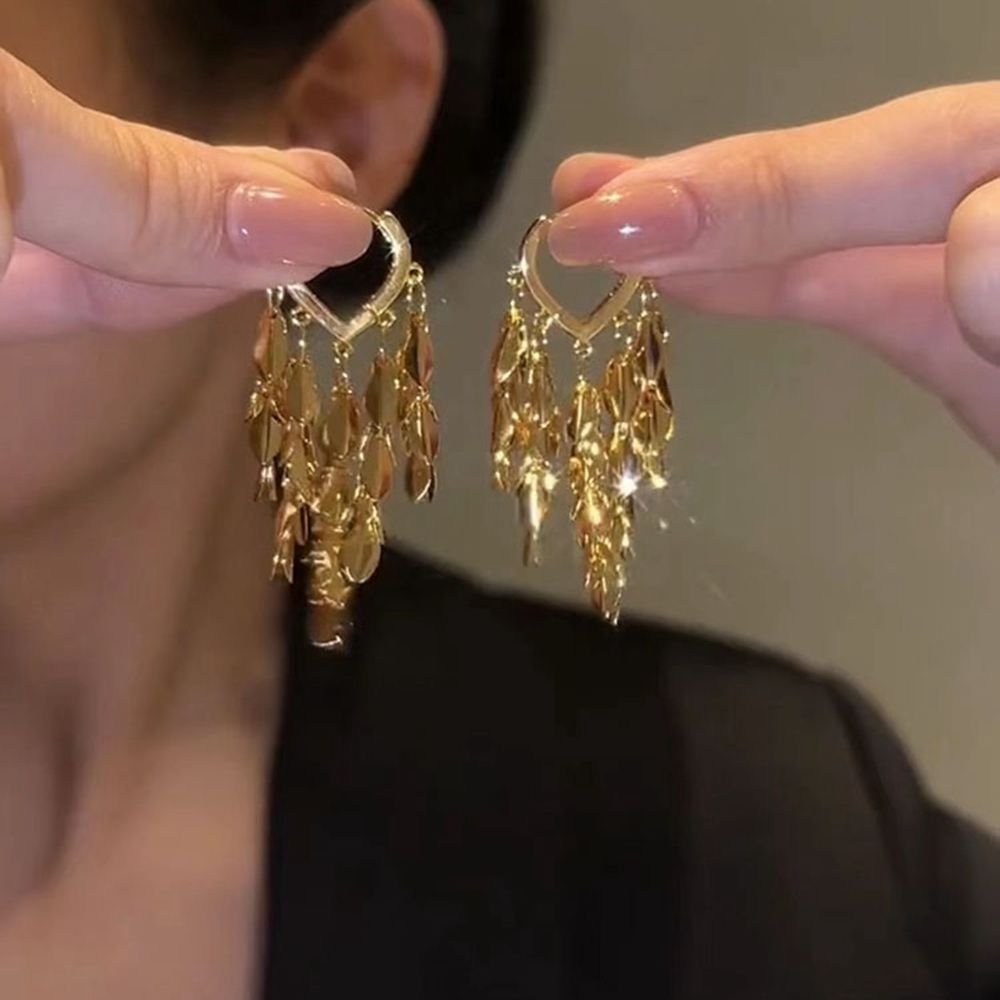 7a671c96-8f52-4d99-9daf-c31ea418d3a2.jpg Wheat Tassel Earrings For Women Special-interest Design Fashion