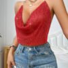 Women's Clothing Nightclub Low-cut Backless Underwaist