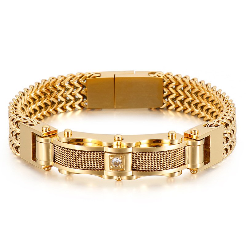 7f362812-9ed3-459d-a799-639a52e1fa19.jpg Fashion Creative New Gold Stainless Steel Men's Bracelet