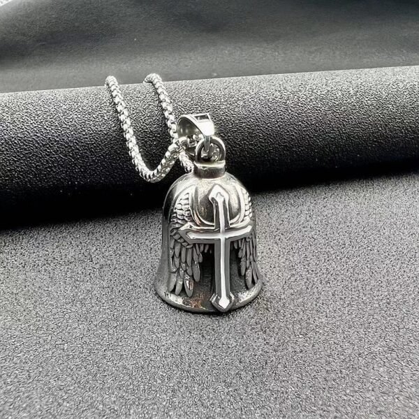 8ccd5022-d697-4a41-bafa-19a3f2b768c7.jpg Stainless Steel Motorcycle Style Men's Pendant Feather Wings