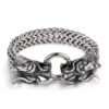 Men's Domineering Double Dragon Bracelet