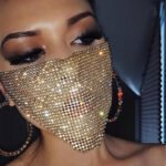 Explosive Metal  Jewelry Mask