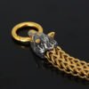 Hip-hop Style Domineering Wolf Head Stainless Steel Men's Bracelet