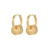 Simple Commute Oval Hollow Ear Clip Women