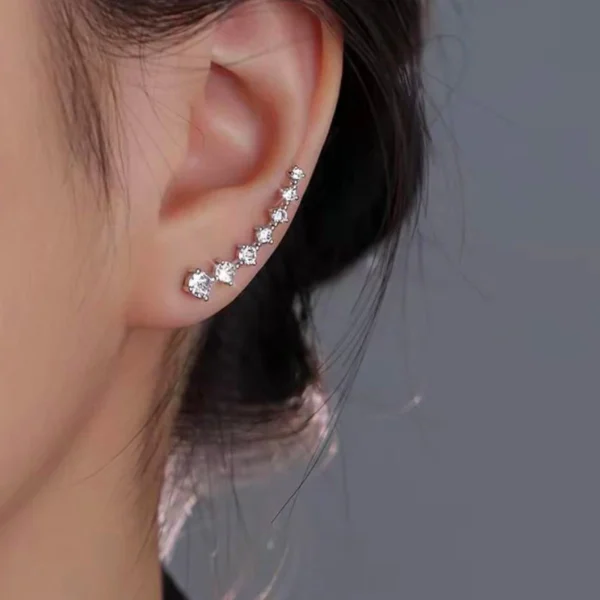 Ella18jewelrySterlingSilverZirconDiamondCrawlers_4 Sterling Silver Zircon Diamond Crawlers
