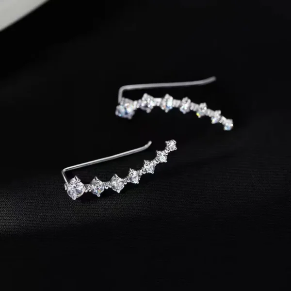 Ella18jewelrySterlingSilverZirconDiamondCrawlers_5 Sterling Silver Zircon Diamond Crawlers