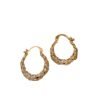 Simple and versatile fashion elegant twist exquisite autumn and winter earrings