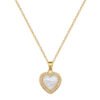 Light Luxury Fully Jeweled Loving Heart Mermaid Graceful Personality Banquet Earrings
