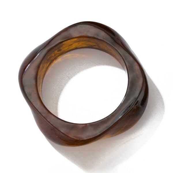 Exaggerated Design Polygon Translucent Bracelet