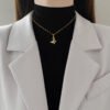 Women's Zircon Cute Butterfly Luxury Necklace